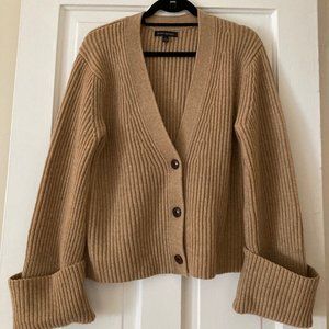 Banana Republic Camel Cardigan Sweater